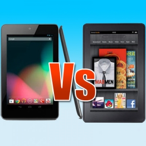 Tablet Cage Match:  Nexus vs. Kindle
