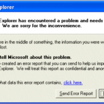Unsent IE Error Reports Uncovered, You Won’t Believe Where!